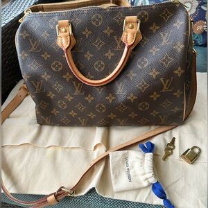 Louis Vuitton Speedy 30 Bandolier